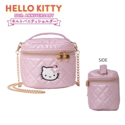 HELLO KITTY 50th ANNIVERSARY キルトバニティショルダーBOOK