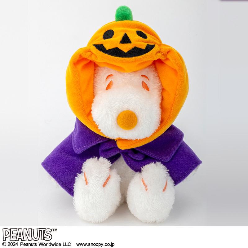 SNOOPY HAPPY HALLOWEEN! パンプキンスヌーピーのぬいぐるみポーチ BOOK